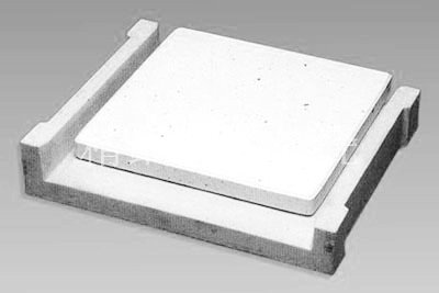 Mullite push plate